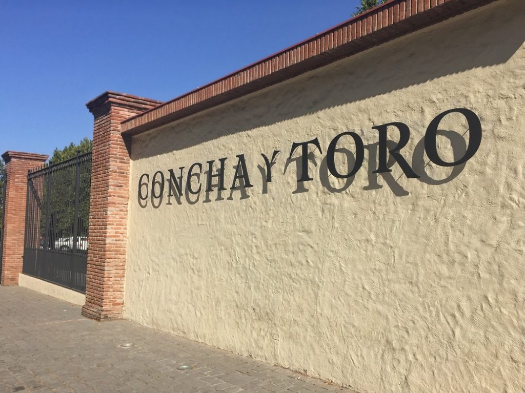 Visita à Concha y Toro.