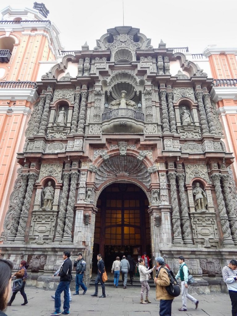 Iglesia de La Merced, centro histórico de Lima.