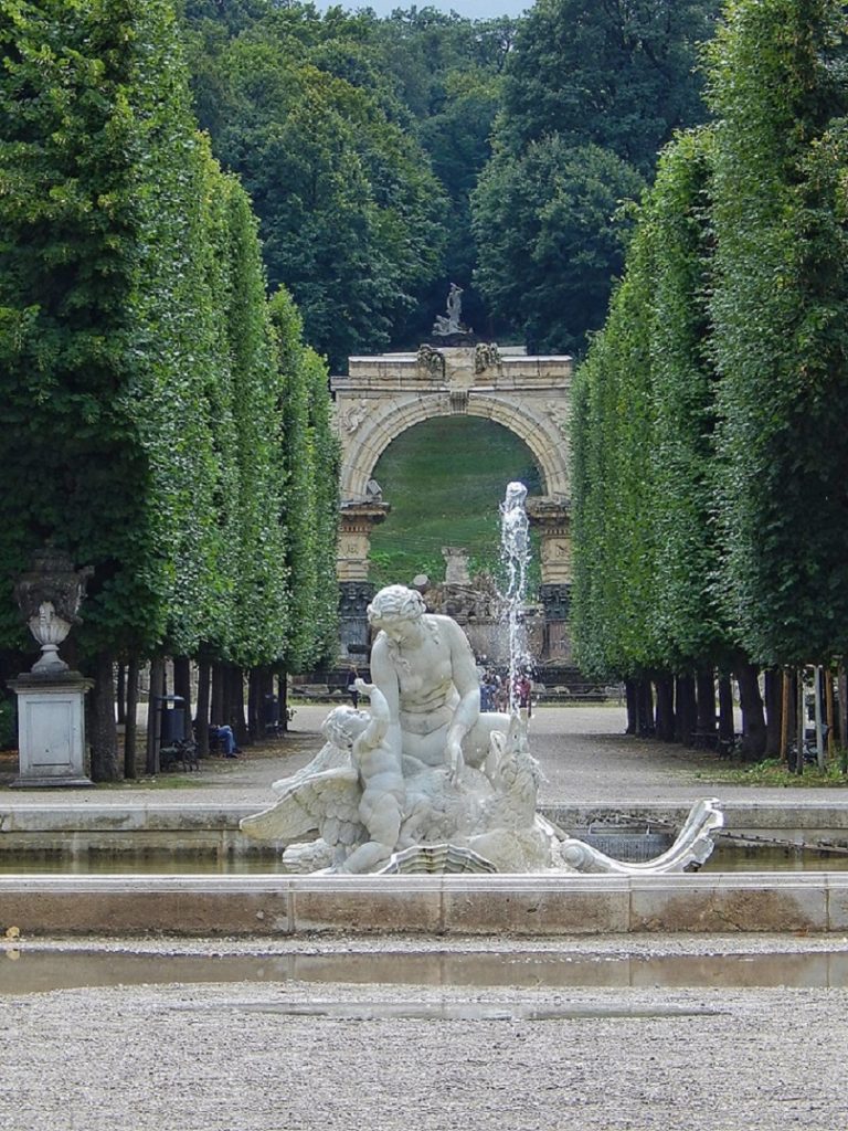 Jardins de Schönbrunn.